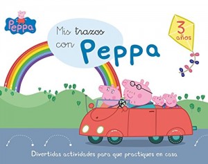 Juguetes y cuentos de Peppa Pig | Mis trazos con Peppa - 3 años | A partir de 3 años | 48 páginas 