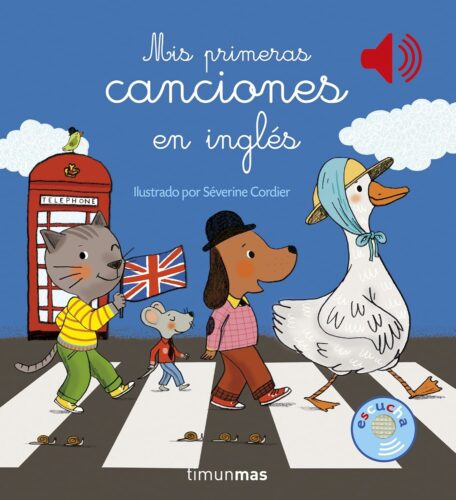 Mis primeras canciones en inglés Libros para bebés