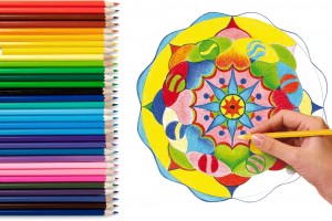 Cuaderno de mandalas para colorear niños: Libro de mandalas para colorear  niños de 4 a 8 años | 40 dibujos de mandalas grandes y fáciles para pintar