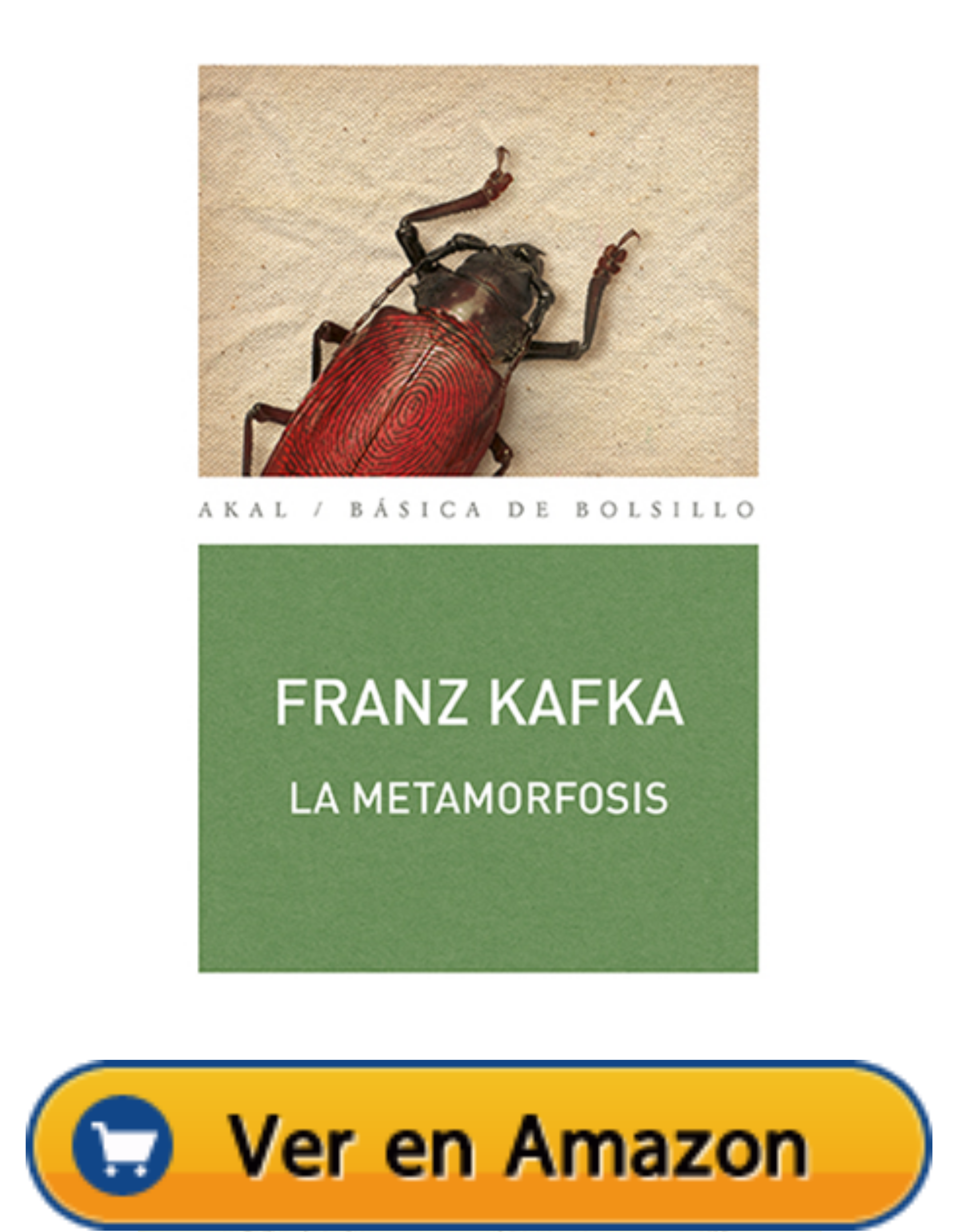 'La metamorfosis' de Franz Kafka