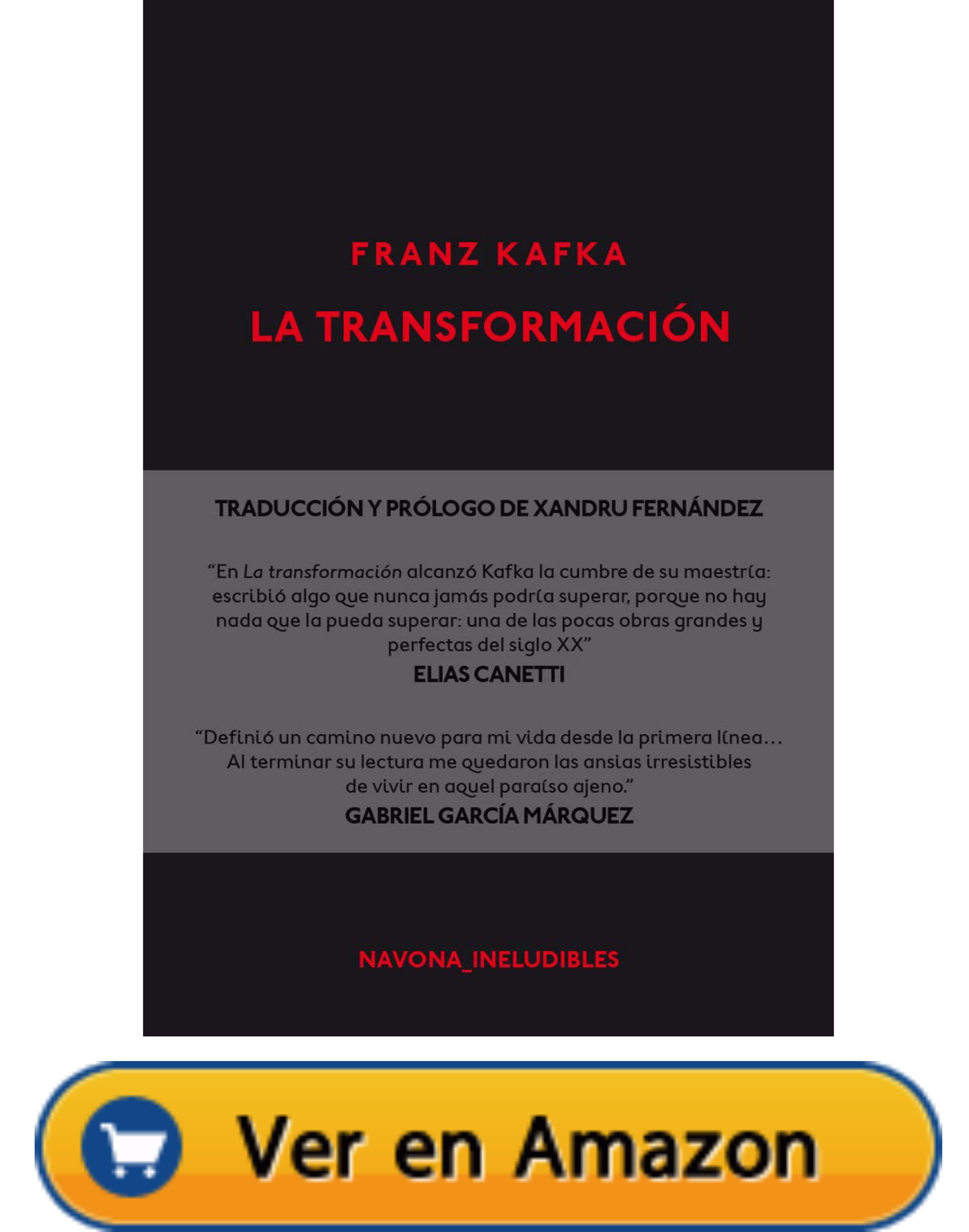 'La metamorfosis' de Franz Kafka