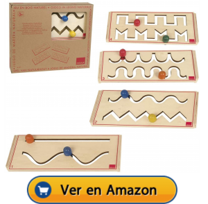 Motricidad fina | Actividades, juegos y juguetes | Pre-escritura. Set de 4 tableros de madera | A partir de 3 años