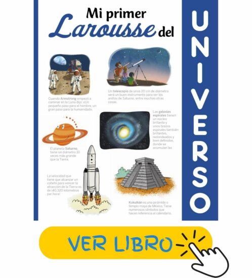 Libros sobre el universo para niños | Mi primer Larousse del universo
