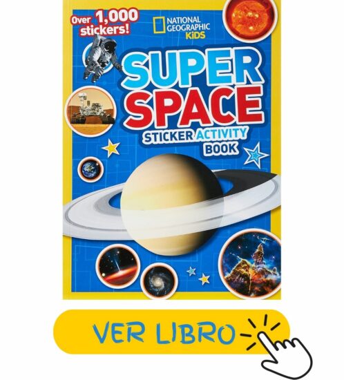 National Geographic Kids Super Space Sticker Activity Book. Over 1000 Stickers!