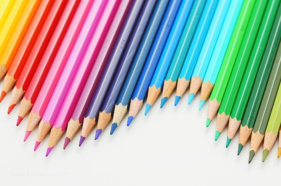 lápices de colores para colorear mandalas