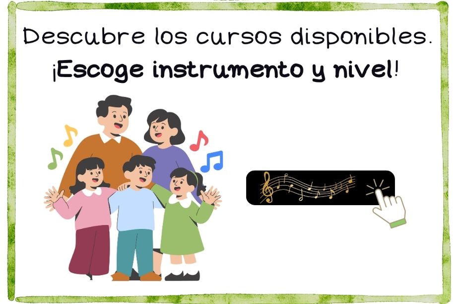 niño y madre tocan juntos