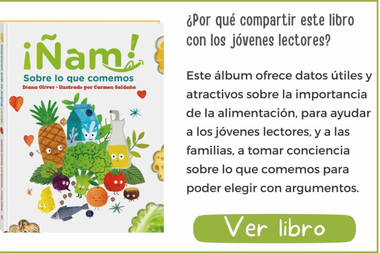 Ñam. Sobre lo que comemos | A partir de 7 años | 84 páginas
