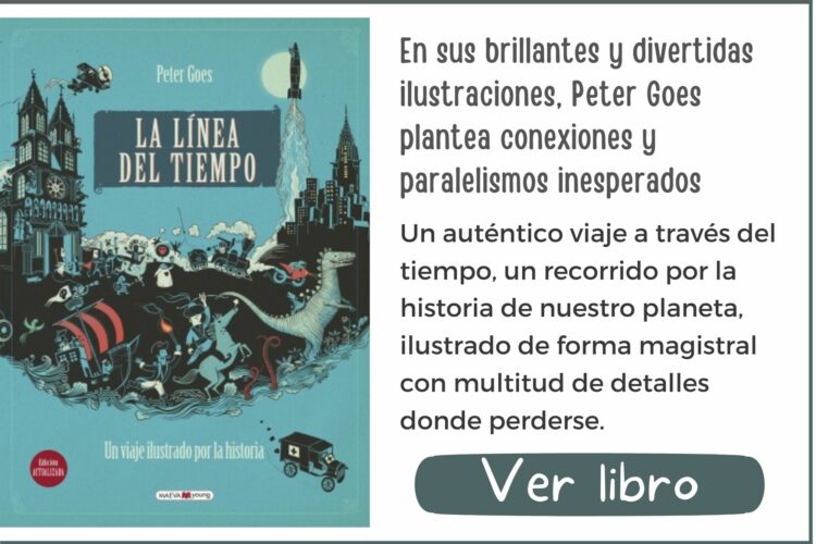 La línea del tiempo. Un viaje ilustrado por la Historia | A partir de 8 años | 80 páginas