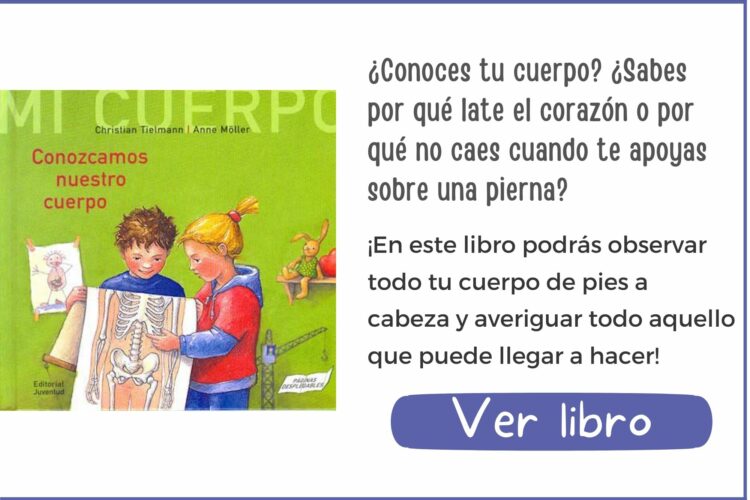 Libros informativos | Conozcamos nuestro cuerpo | A partir de 5 años | 26 páginas