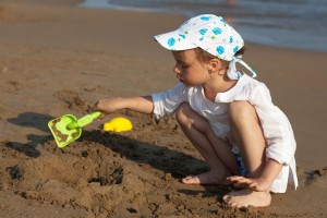 Juguetes de playa originales para bebés y niños