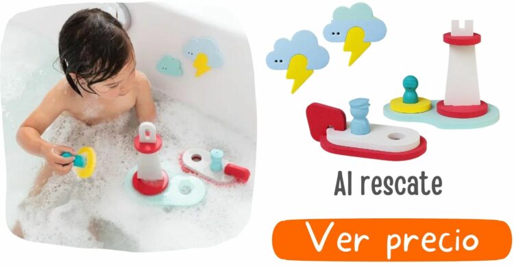 Juguetes de baño sin agujero bebés