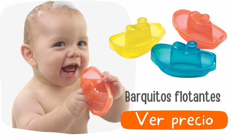 Juguetes de baño sin agujero bebés