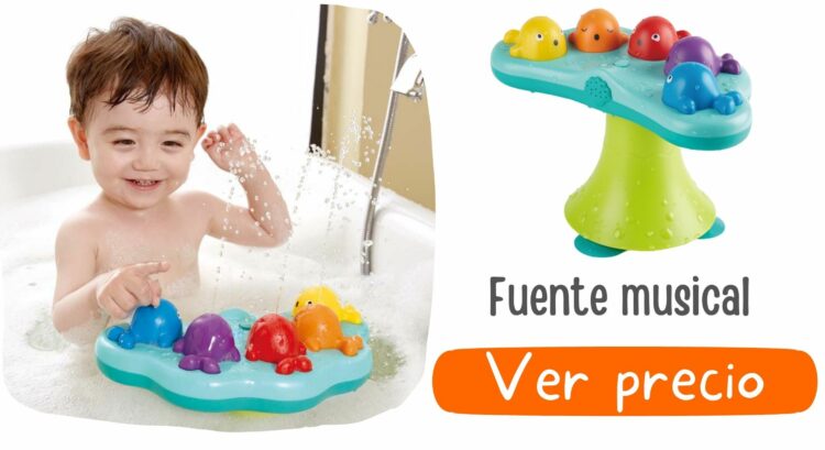 Juguetes de baño sin agujero bebés