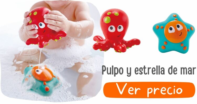Juguetes de baño sin agujero bebés