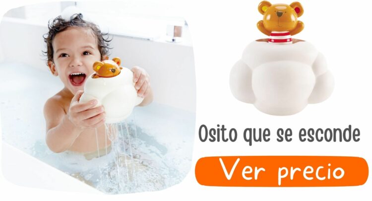 Juguetes de baño sin agujero bebés