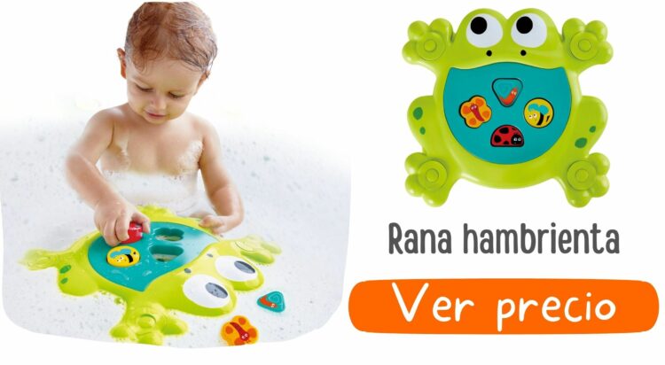 Juguetes de baño sin agujero bebés