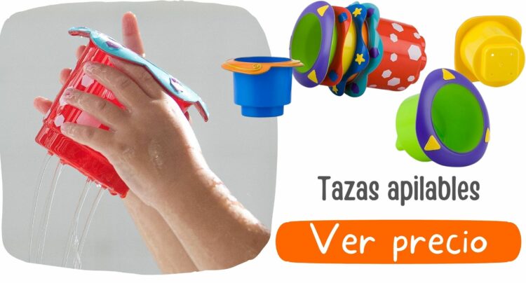 Juguetes de baño sin agujero bebés