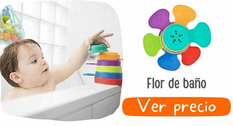 Juguetes de baño sin agujero bebés