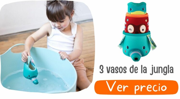 Juguetes de baño sin agujero bebés