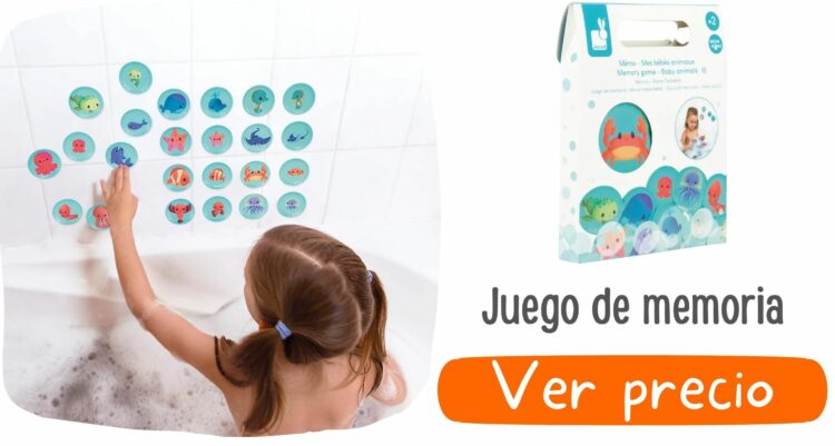 Juguetes de baño sin agujero bebés