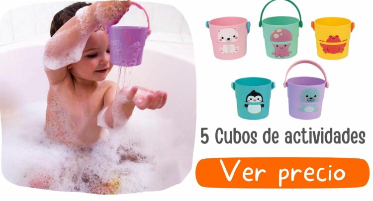 Juguetes de baño sin agujero bebés