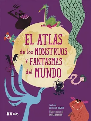 Libro infantil sobre monstruos y fantasmas del mundo
