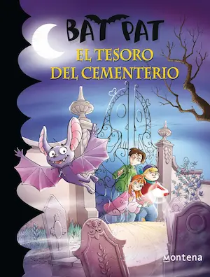 Libro infantil Bat Pat misterio cementerio
