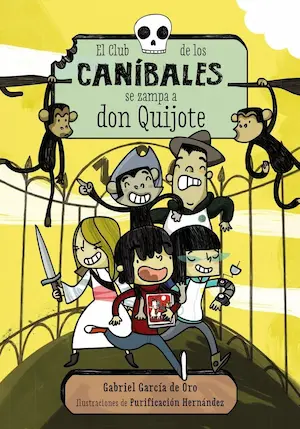 Libro infantil El Club de los Caníbales aventura
