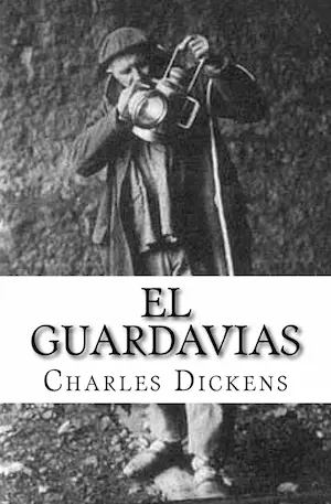 Libro clásico de terror El guardavías Dickens
