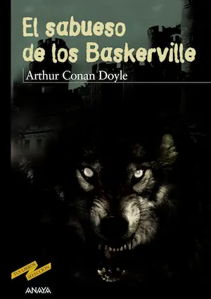 Libro juvenil Sherlock Holmes Baskerville misterio
