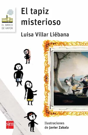 Libro infantil de misterio ambientado en un museo
