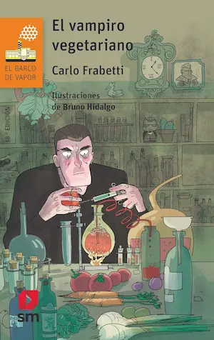 Libro infantil vampiro vegetariano misterio
