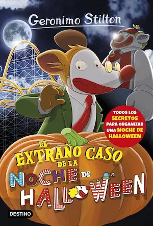 Libro infantil Geronimo Stilton Halloween misterio
