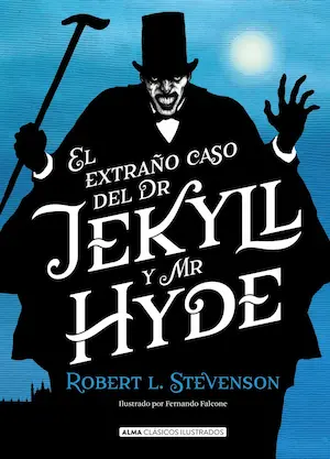 Libro juvenil Jekyll y Hyde edición ilustrada
