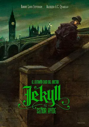Libro juvenil Jekyll y Hyde clásico terror
