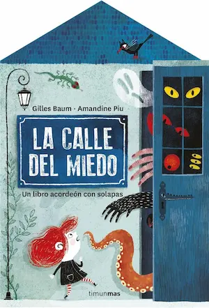 Libro infantil La calle del miedo desplegable

