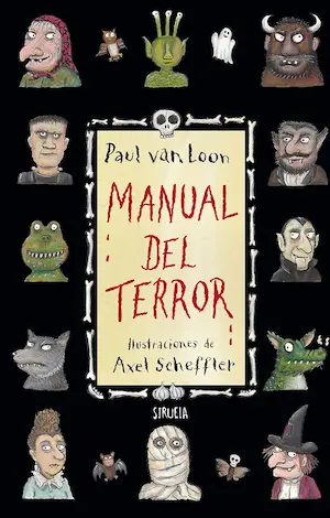 Libro infantil Manual del terror criaturas
