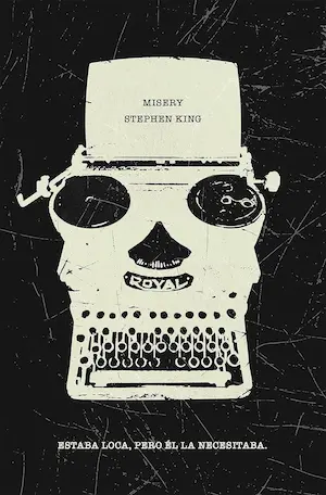 Libro juvenil Misery Stephen King thriller
