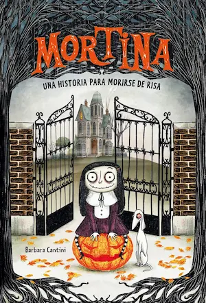 Libro infantil Mortina niña zombi para niños
