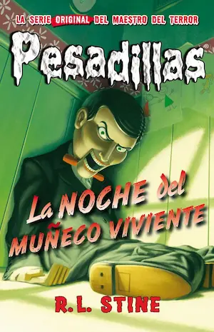 Libro infantil Pesadillas R L Stine muñeco viviente
