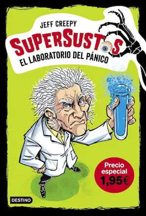 Libro infantil Supersustos laboratorio del pánico
