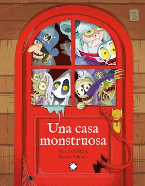 Libro infantil Una casa monstruosa interactivo
