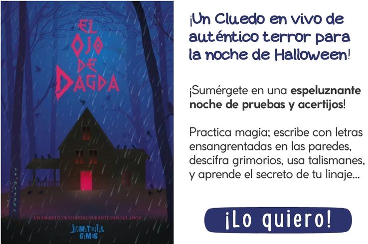 Mockup de guion en PDF para cluedo en vivo listo para imprimir