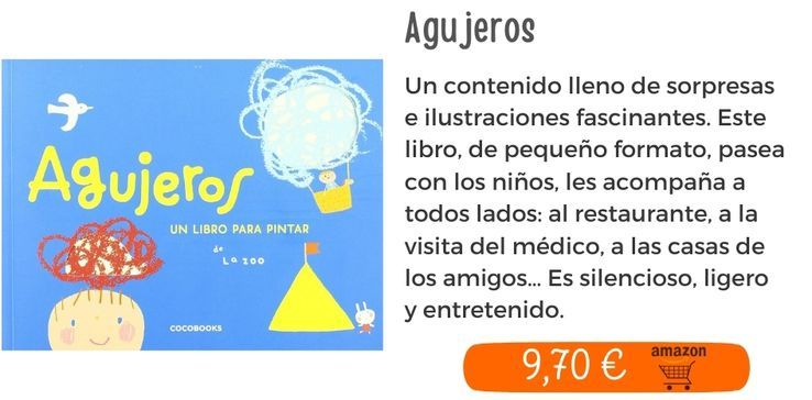 Juegos de ingenio | Agujeros. Un libro para pintar