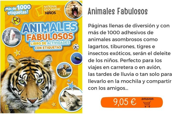 Juegos de ingenio | Animales Fabulosos. Libro de actividades National Geographic Kids