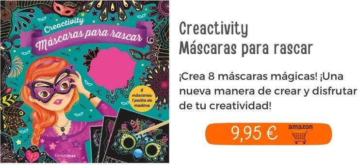 Juegos de ingenio | Creactivity. Máscaras para rascar