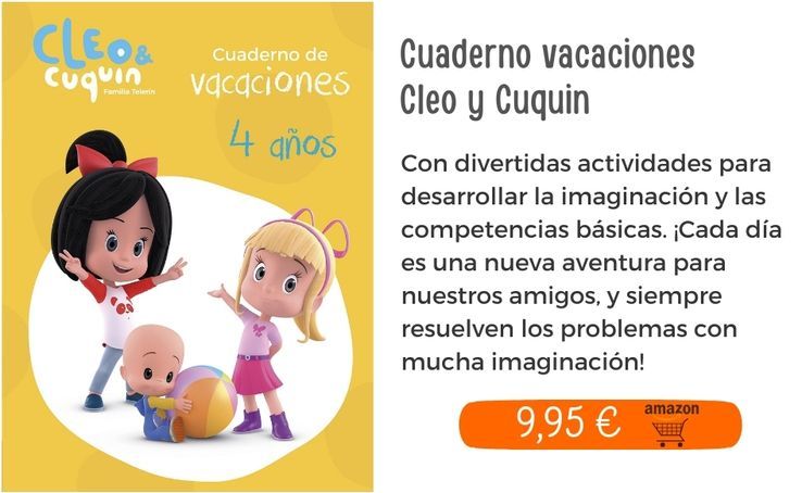 Juegos de ingenio | Cuaderno vacaciones Cleo y Cuquin