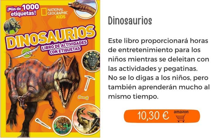Dinosaurios. Libro de actividades National Geographic Kids