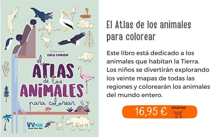 El Atlas de los animales para colorear