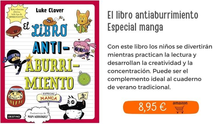 El libro antiaburrimiento. Especial manga